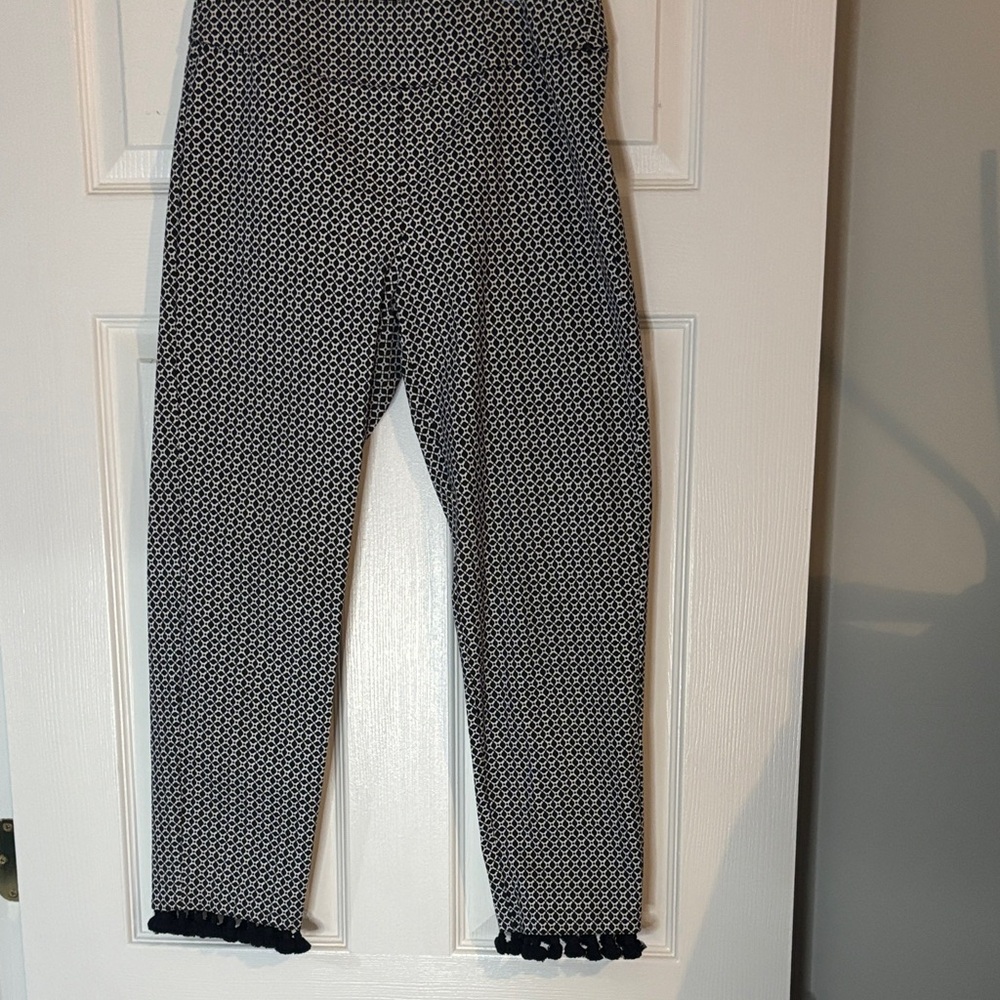 Tribal Monochrome Geometric Pants